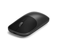 Satechi Mouse Wireless Slim EX in Alluminio, Mouse Bluetooth e 2,4 GHz Multi-Dispositivo, Ricaricabile USB-C, Clic Silenzioso, Design Compatto ed Elegante per Mac, Windows e Android - Nero Siderale