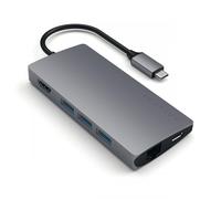Satechi Multi-Port Adapter V2 Dock st. USB 3.2 Gen 1 [3.1 Gen 1] Type-C Grigio (