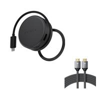 SATECHI OntheGo 7-in-1 USB-C Hub Magnetico con HDMI 4K, Ethernet e Power Deliver