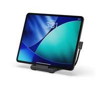 SATECHI Supporto Pieghevole & Hub USB C OntheGo 7 in 1, Stazione di Lavoro Portatile con HDMI 4K 60Hz, 100W, 10Gbps, microSD/SD e Jack Audio per Tablet Laptop e Smartphone fino a 13" (Nero Siderale)