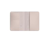 Satechi Portapassaporto con Apple Find My - Smart Passport Tracker con localizzazione, protezione RFID, ricarica wireless e 4 slot per carte - Accessorio da viaggio essenziale - Desert Rose