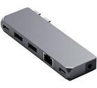 Satechi Pro Hub Mini Docking USB 3.2 Gen 1 3.1 Gen 1 Type-C Grigio (Satechi Pro Hub Mini)