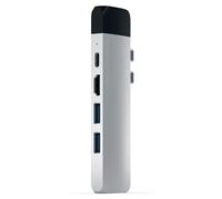 SATECHI - Pro Hub USB-C con Ethernet + HDMI 4k Colore Silver