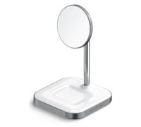 SATECHI - Satechi ST-WMCS2M Caricabatterie per dispositivi mobili Cuffie, Smartphone Argento, Bianco USB Carica wireless Interno