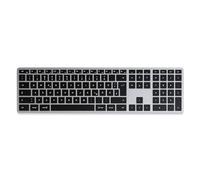 Satechi ST-BTSX3M-DE Slim X3 Bluetooth® Tastiera Tedesco, QWERTZ Antracite puls
