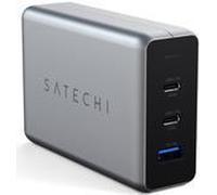Satechi ST-TC100GM-EU Caricabatterie per dispositivi mobili Universale Grigio AC Auto (Satechi ST-TC100GM - str?mforsyningsad)