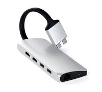 Satechi ST-TCDMMAS Docking Station USB 3.2 Gen 1 (3.1 Gen 1) Type-C argento - Nouvo