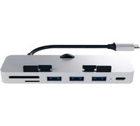 PRO HUB USB-C ALLUMINIO CON AGGANCIO PER IMAC E IMAC PRO SILVER