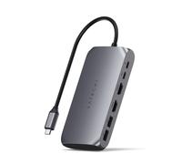 Satechi ST-UCM1HM Hub Adattatore Multimediale USB Tipo-C 5000 Mbit/s Grigio