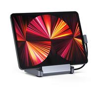 Satechi - Stand con Hub in alluminio per iPad Pro 11" & 12.9" - Space Grey - ST-TCSHIPM