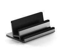 SATECHI - Supporto Da Tavolo A Doppio Scomparto Per Macbook, Ipad E Iphone Grigio Satechi