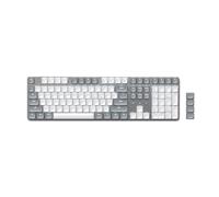 Satechi Tastiera Meccanica SM3 QWERTY US, Ricaricabile, Grigio Chiaro