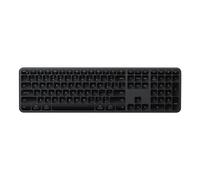 Satechi Tastiera Wireless Slim EX3, Layout , Bluetooth con Tastierino Numerico, Multi-Dispositivo, Ricevitore 2,4 GHz E Ricaricabile, per Mac, Windows E Android - Nero
