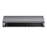 Satechi Thunderbolt 4 Dock grigio spazio Selettore dato