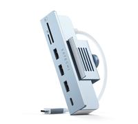 Satechi USB-C Clamp Hub cablato USB 3.2 Gen 2 (3.1 Gen 2) Type-C Blu - Nouvo
