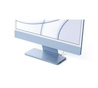 SATECHI USB C Slim Dock per iMac da 24" con custodia senza attrezzi per M.2 PCIe NVMe e SSD SATA - Porta dati USBC, USB-A, 2 USB2.0, lettore di schede Micro/SD (blu)