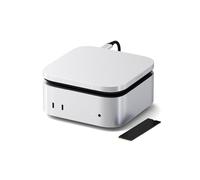 SATECHI USB4 NVMe SSD Custodia per Mac Mini M4, per Thunderbolt 5/4, Fino a 8 TB, Velocità 40Gbps, Sistema di Raffreddamento, per SSD M.2 2280/2260/2242/2230 (Unità Non Inclusa)