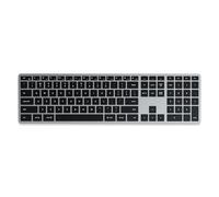 Satechi X3 Tastiera da tavolo Bluetooth QWERTY Inglese Nero, Grigio - Nouvo