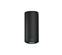 Satellite aggiuntivo NETGEAR Orbi serie 970 (RBE970B) Mesh WiFi 7 Quad-Band Black Edition - Funziona con sistema Mesh o router serie 970 esistente - Copertura fino a 220 m² - BE27000 802.11be