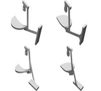 Satellite Dish Prop for 6-inch Action Figures Scale Model Kit with Dual Mounting