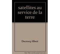 satellites au service de la terre