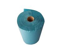 Saten - Rotolo di carta riciclata goffrata, 180 metri, blu, set da 6 pezzi