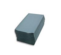 Saten tp2473604 asciugamano di carta di mano, Legno Riciclato, chiusa en V, 21 x 24, Gofrada, 1 strato, 20 S da 200 pezzi, blu