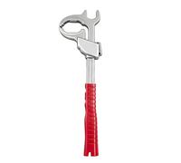 Saterkali Chiave multitesta, 86 mm, bocca regolabile, doppia testa, in lega di alluminio, resistente alla corrosione, per rubinetto, lavandino, doccia, valvola di installazione, riparazione, 1 pezzo