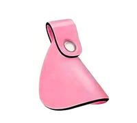 Saterkali Protezione nasale in pelle e cotone, leggera, resistente, per ciclismo, pesca, escursionismo, protezione solare UV, rosa, 1 pezzo