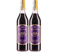 SATHENAY Liquore Creme de Cassis, 20%, 700 ml (Confezione da 2)