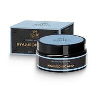 Satin Naturel Crema Idratante 50 ml - Aloe Vera Bio & Acido Ialuronico - Crema Viso - Con Olio di Jojoba, Olio di Mandorle & Olio di Avocado - Vegana & Cosmetica Naturale - Pelli Sensibili