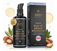 Satin Naturel Olio di Argan Bio 100 ml 100% Olio Puro Spremuto a Freddo Olio