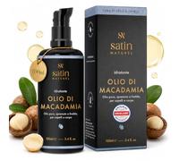 Satin Naturel Olio di Macadamia 100 ml - Olio di Macadamia Puro al 100%