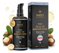 Satin Naturel Olio di Macadamia 50 ml - Olio di Macadamia Puro al 100%