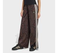 Adidas Satin Snake Print Wide Leg Track Joggers Donna - Pantaloni Marrone - Taglia 40 - Poly Mesh Brown 40