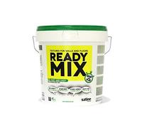 Satine Microcemento Ready Mix finitura base 20 kg per 50 m2 | grana grossa | pronto all'uso | uso interno | pavimenti, pareti, mobili