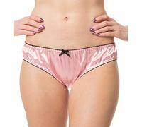 Satini Donna Belle Intimo Bikini Mutandine Sottogonna (Rosa Pastello, XL)