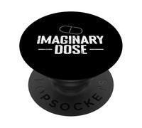 Satira della pillola divertente della dose immaginaria PopSockets PopGrip Adesivo