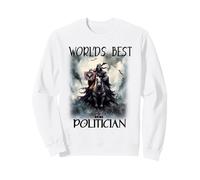 Satira di Halloween Il miglior Politico Cavallo Nero del Mondo Felpa
