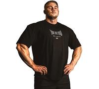 Satire Gym Maglia Palestra Uomo Oversize Nero - Abbigliamento per Fitness e Gym - Pump Cover Shirt - Disponibile in Diverse Dimensioni