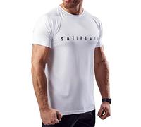 Satire Gym T-Shirt Sportiva da Uomo, S - XXL - Leggera e Traspirante, Ottimale per la Corsa e Fitness