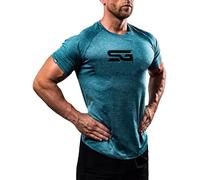 Satire Gym T-Shirt Sportiva da Uomo, S - XXL - Leggera e Traspirante, Ottimale per la Corsa e Fitness
