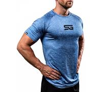 Satire Gym T-Shirt Sportiva da Uomo, S - XXL - Leggera e Traspirante, Ottimale per la Corsa e Fitness