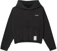 Satisfy - Felpa con cappuccio da uomo - SoftCell Hoodie Aged Black per Uomo in Cotone - Taglia M - Nero Nero M