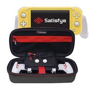 Satisfye - Nuovo pacchetto Lite Elite, accessori compatibili con Nintendo Switch Lite - Il pacchetto include: impugnatura, custodia Elite, cavo USB AC a basso profilo. BONUS: 2 levette