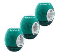 SATISFYER - 3 UOVA MASTURBATORI NAUGHTY