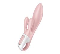 Satisfyer Air Pump Bunny 3 - vibratore gonfiabile (rosa)