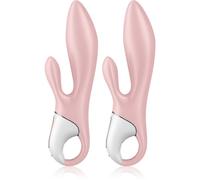 Satisfyer Air Pump Bunny 3 - vibratore gonfiabile (rosa)