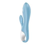 Satisfyer Air Pump Bunny 4 Vibratore Rabbit | Azzurro | Silicone