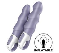 Satisfyer - vibratore a pompa d'aria 1 vibratore gonfiabile punto g viola